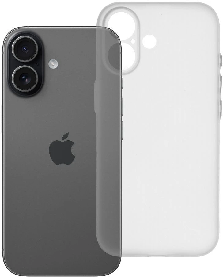 OEM dėklas, skirtas „iPhone 17“ itin plonam matiniam skaidriam dėklui