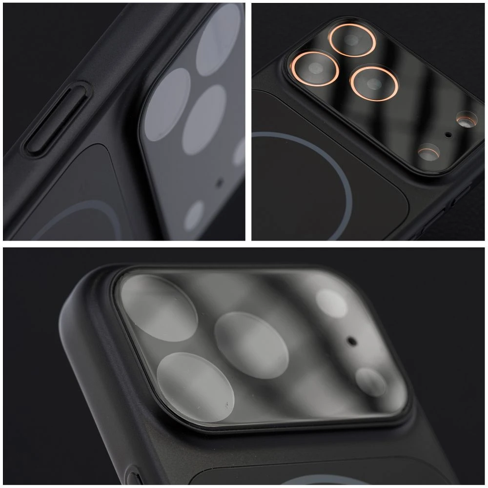 Dėklas Oem Case for iPhone 18 Pro / 17 Pro Make 18 compatible with MagSafe juodas