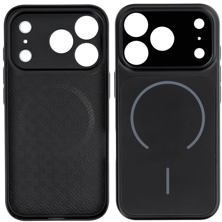 Dėklas Oem Case for iPhone 18 Pro / 17 Pro Make 18 compatible with MagSafe juodas