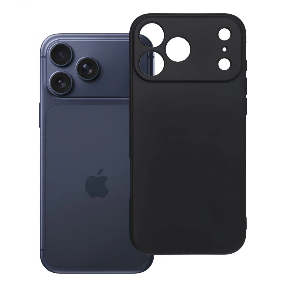 Dėklas Oem Case for iPhone 18 Pro Max / 17 Pro Max Soft juodas