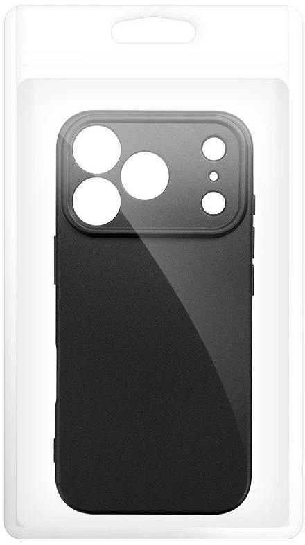 Dėklas Oem Case for iPhone 18 Pro Max / 17 Pro Max Metallic juoda
