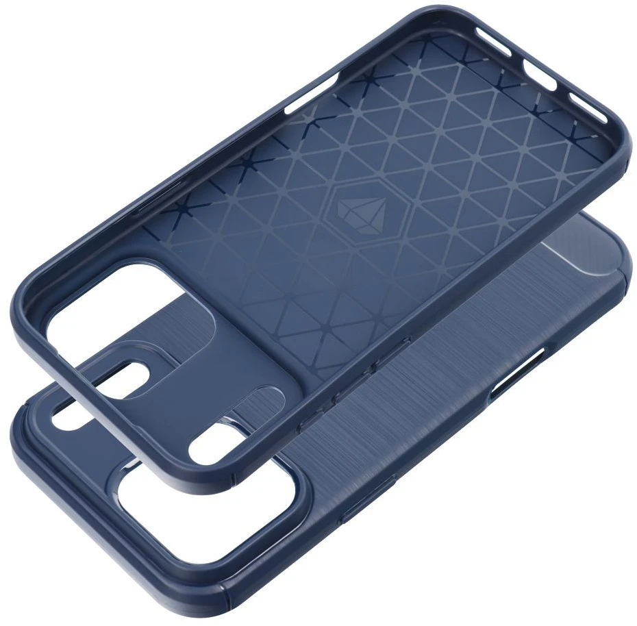 Dėklas Oem Case for iPhone 18 Pro Max / 17 Pro Max Carbon 2.0 navy mėlynas