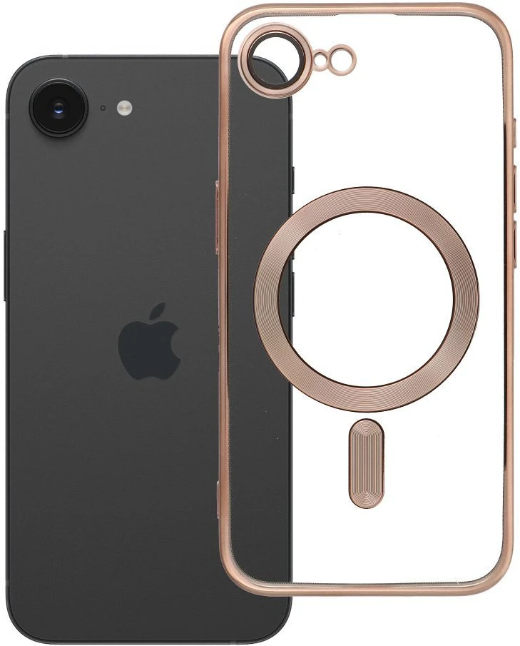 Oem Originalus „iPhone SE 2025“ dėklas, suderinamas su „MagSafe Ruda“ ir „Electro Mag Cover“.