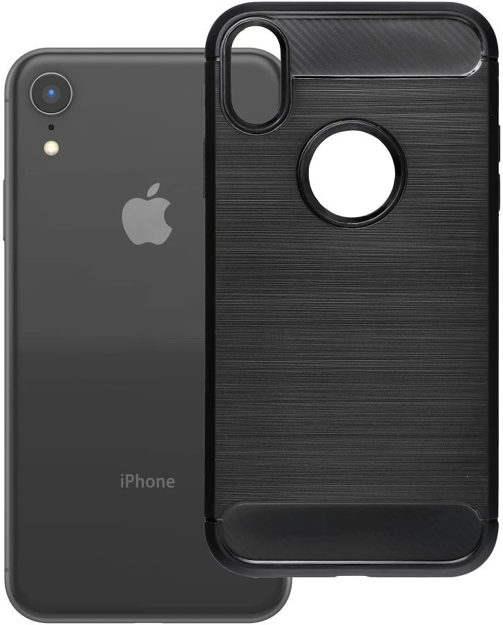 Dėklas Oem Case for IPHONE XR Carbon 2.0 juodas