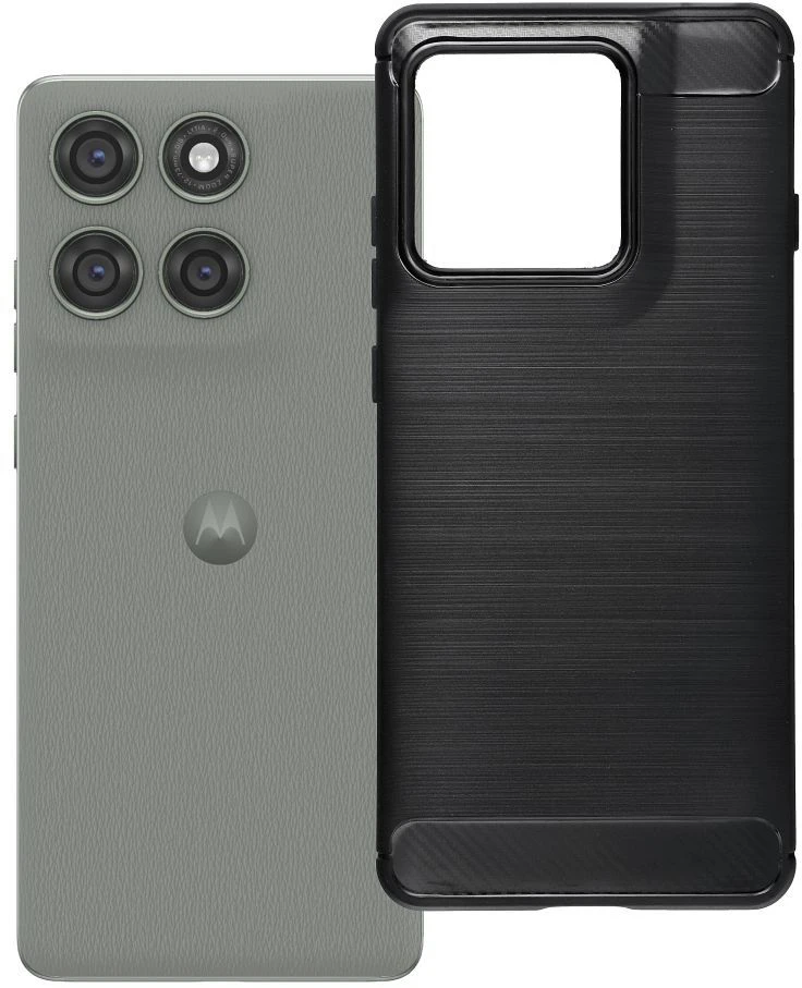 Dėklas Oem Case for Motorola EDGE 60 PRO Carbon 2.0 juodas
