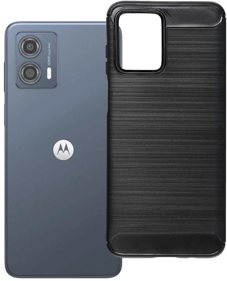 Dėklas Oem Case for Motorola G53 / G13 Carbon 2.0 juodas