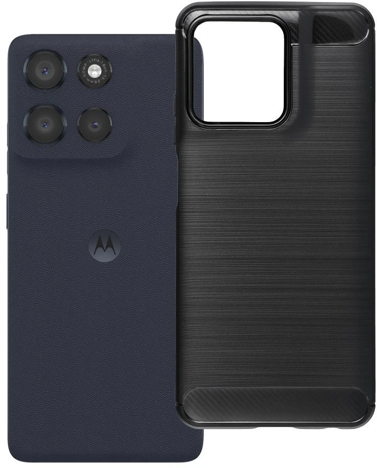 Dėklas Oem Case for Motorola G56 5G Carbon 2.0 juodas