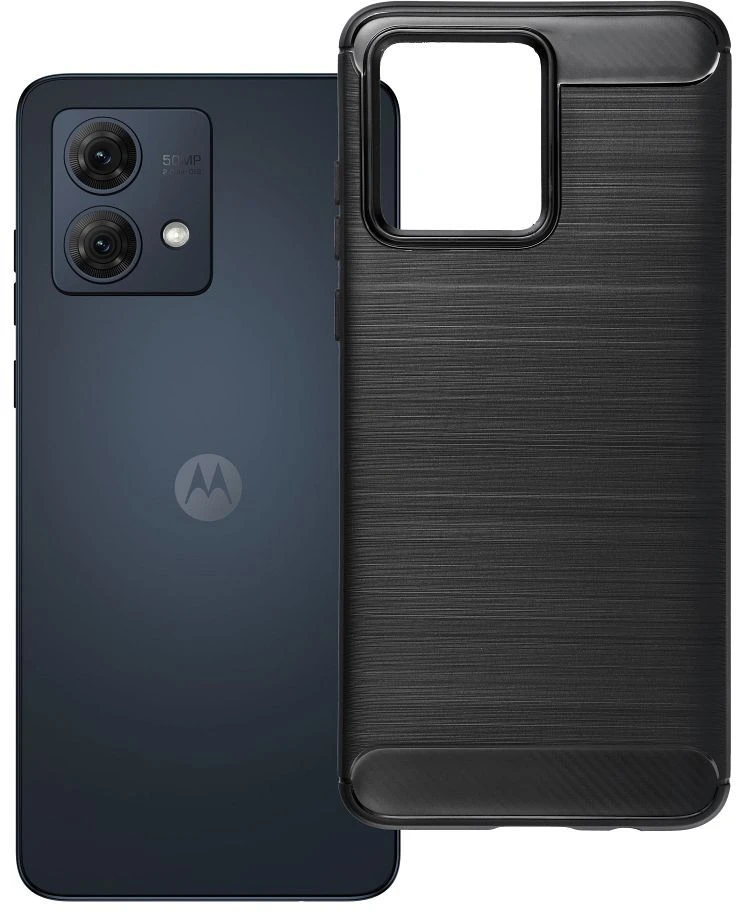 Dėklas Oem Case for Motorola G84 Carbon 2.0 juodas