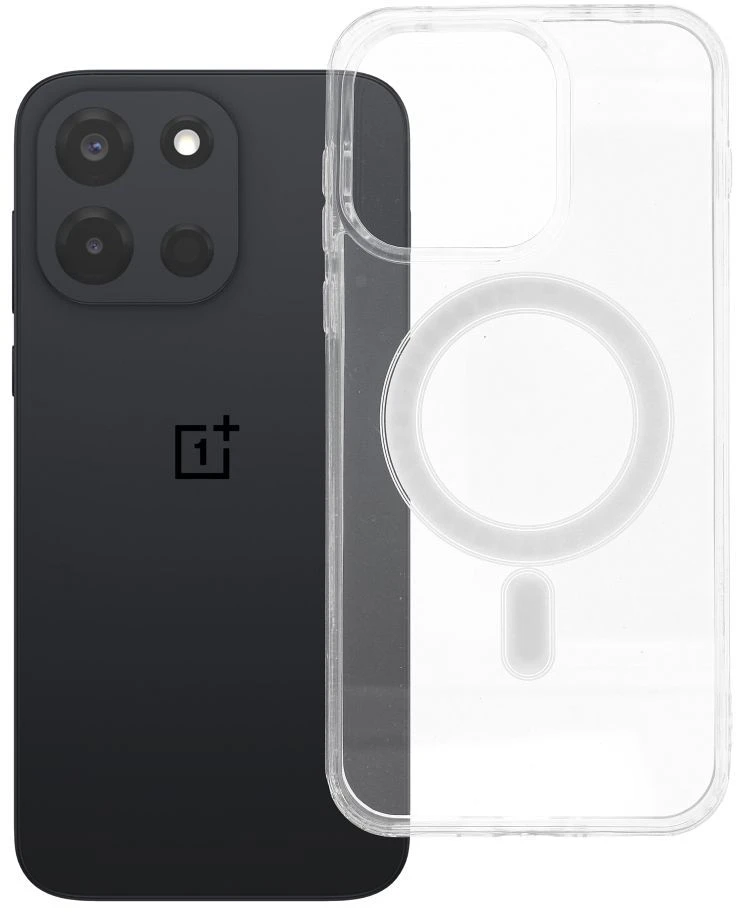 „OEM dėklas, skirtas „OnePlus Nord 6“ / „Nord CE6“, skaidrus, su MagSafe, suderinamas (MID)“