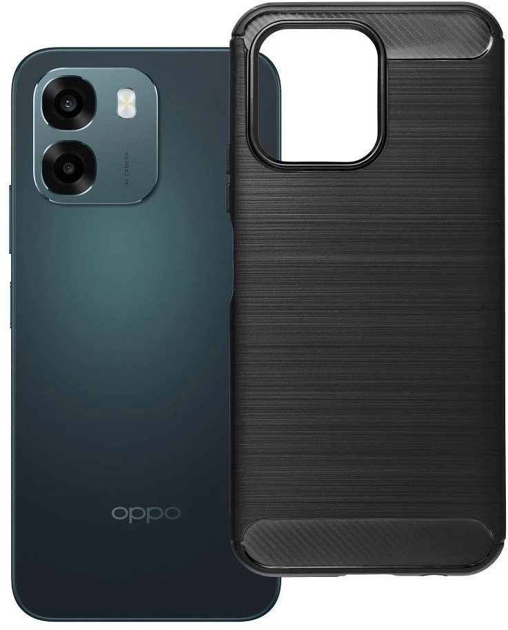 Dėklas Oem Case for Oppo A6 Carbon 2.0 juodas