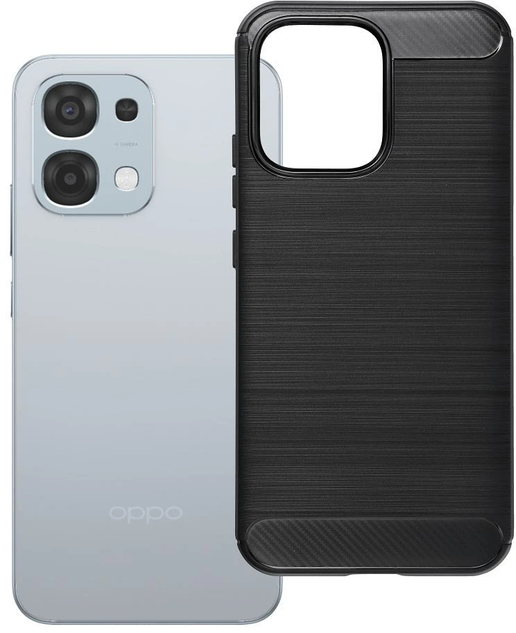 Dėklas Oem Case for Oppo A6 PRO 5G Carbon 2.0 juodas