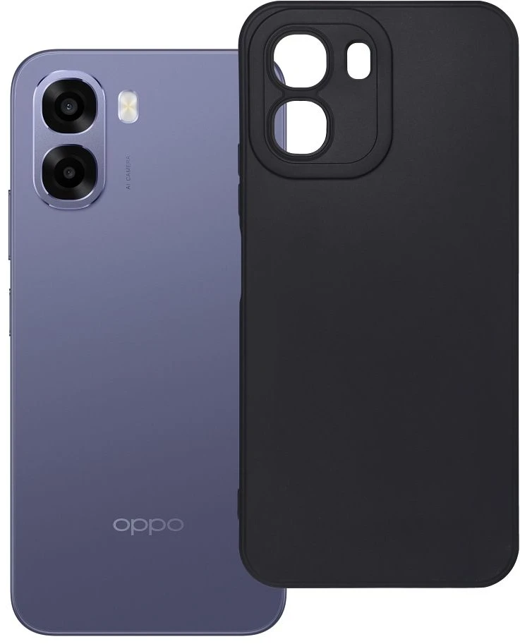 Dėklas Oem Case for Oppo A6x Matt 2.0 juodas