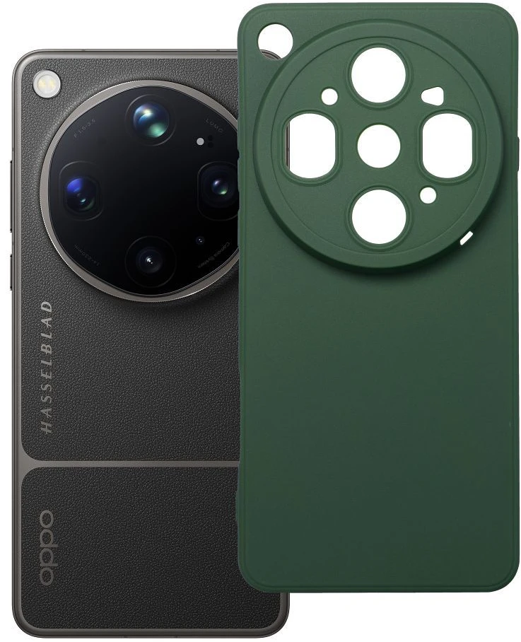 Dėklas Oem Case for Oppo Find X9 ULTRA Matt 2.0 dark žalias