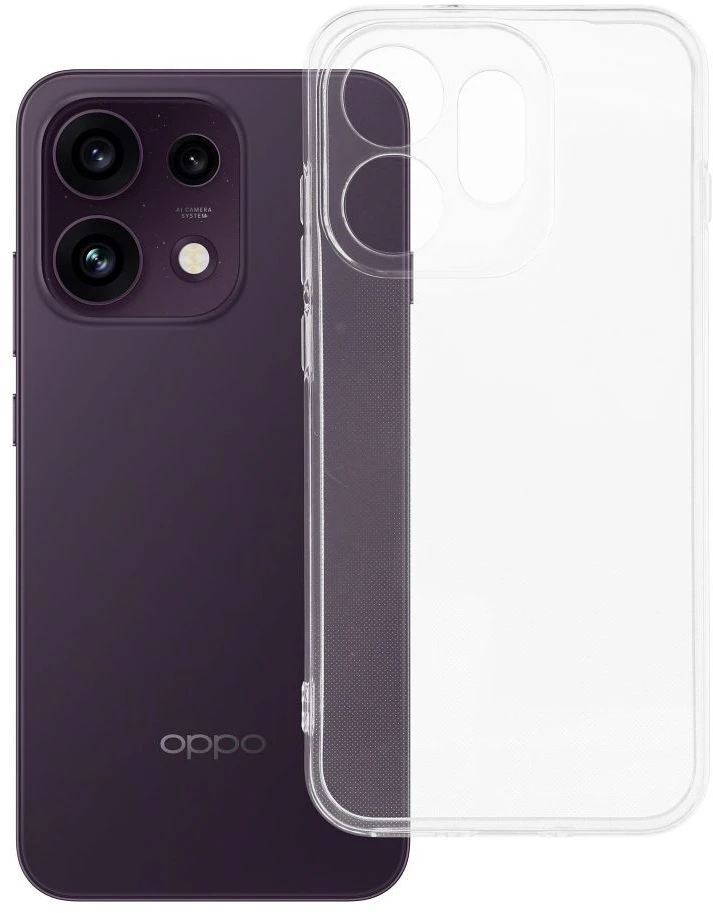 Oem dėklas, skirtas Oppo Reno 16 5G, skaidrus dėklas 2 mm (kameros apsauga) permatomas