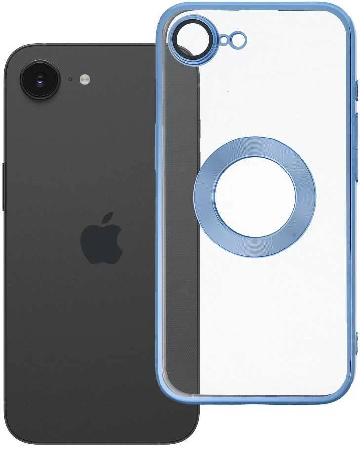 Dėklas Oem Case for iPhone 16e (SE 4 2025) / 17e Glam mėlynas