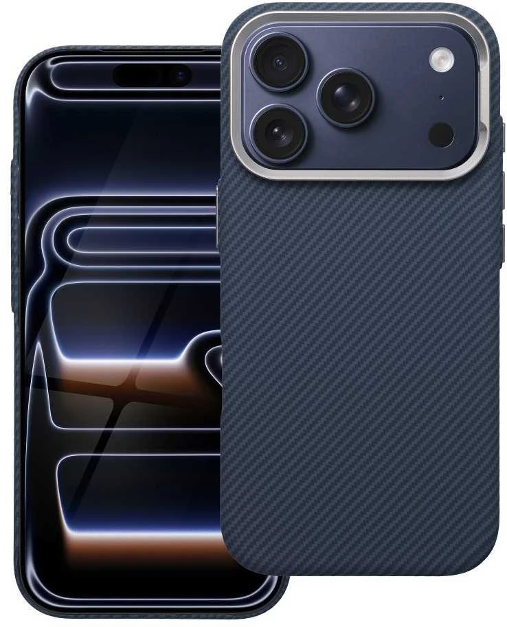 Oem Originalus „iPhone 17 AIR K-Look“ dėklas, suderinamas su „MagSafe“ mėlynas