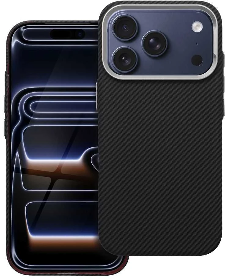 Oem Originalus „iPhone 16 K-Look“ dėklas, suderinamas su „MagSafe“ juodas