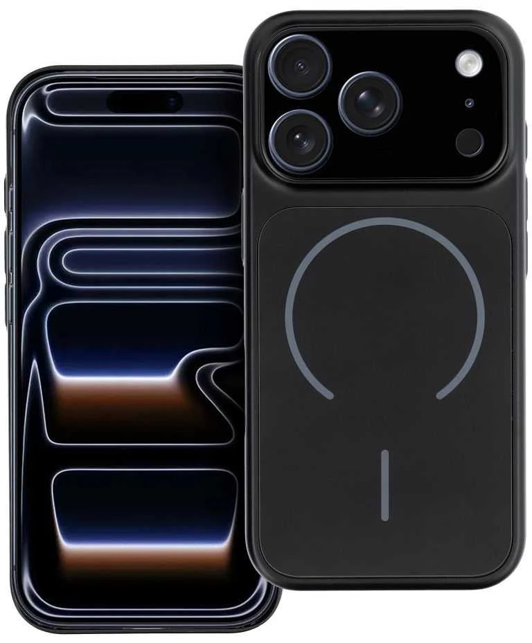 Oem Originalus „iPhone 13 PRO Make 17“ dėklas, suderinamas su „MagSafe“ juodas