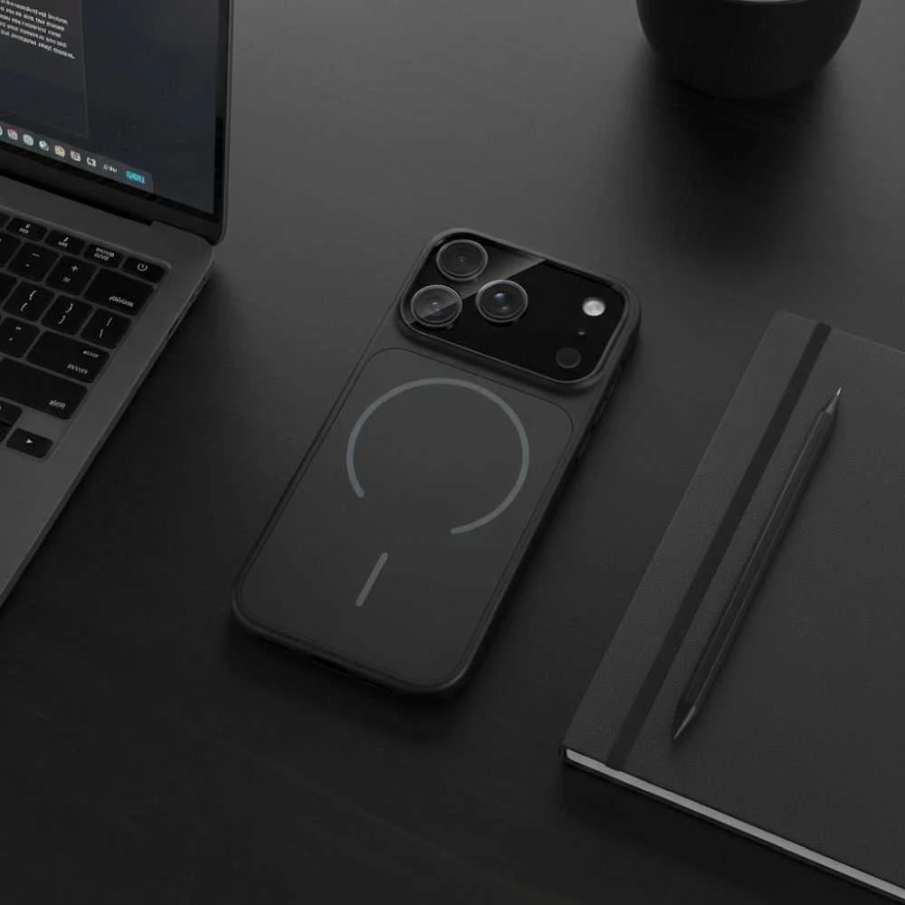 OEM dėklas, skirtas „iPhone 11 Make 17“, suderinamas su „MagSafe“ juodas