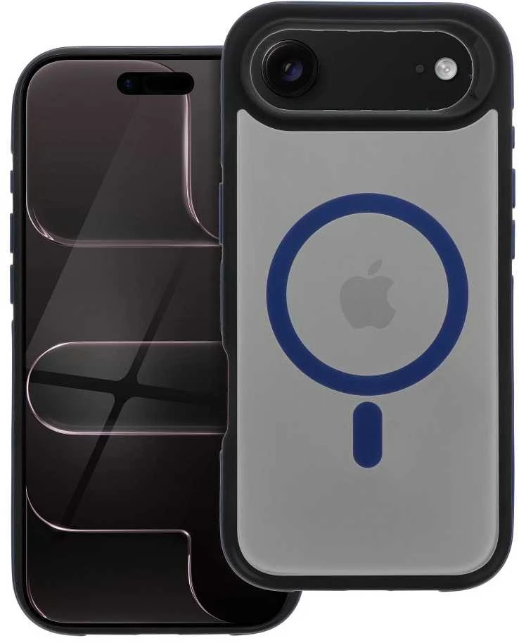 Originalus „iPhone 17 AIR Neo“ dėklas, suderinamas su „MagSafe“ mėlynas