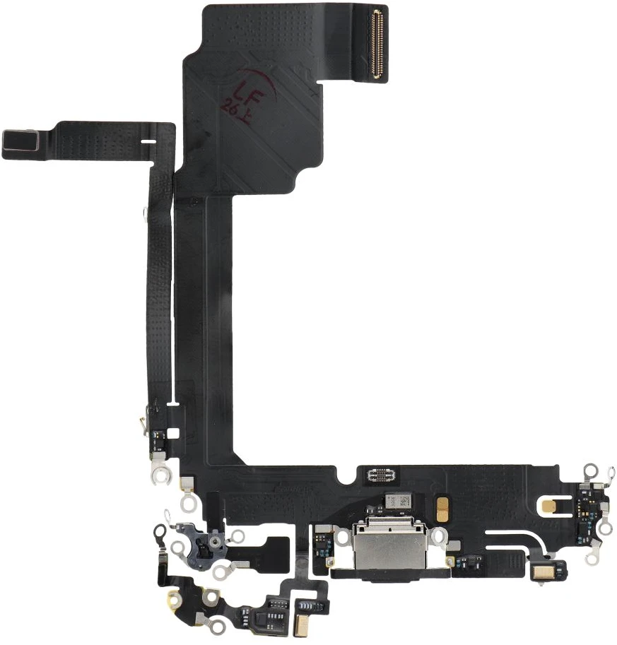 OEM įkrovimo lankstus USB įkroviklis IPHONE 15 Pro Max juodas (ištrauktas)