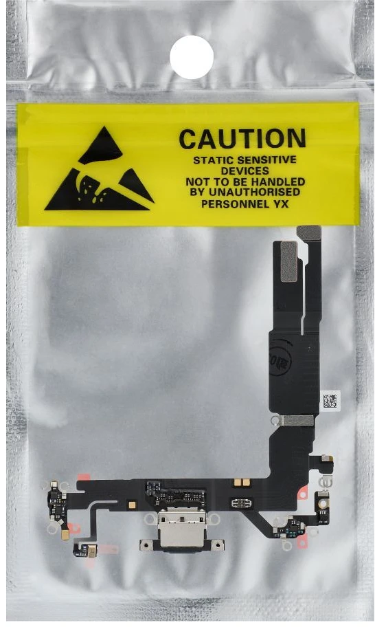 OEM įkrovimo lankstus USB įkroviklis IPHONE 16 juodas (ištrauktas)