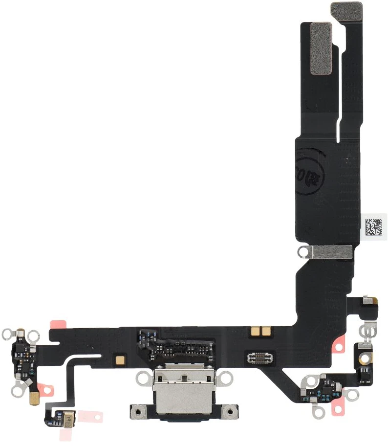 OEM įkrovimo lankstus USB įkroviklis IPHONE 16 juodas (ištrauktas)