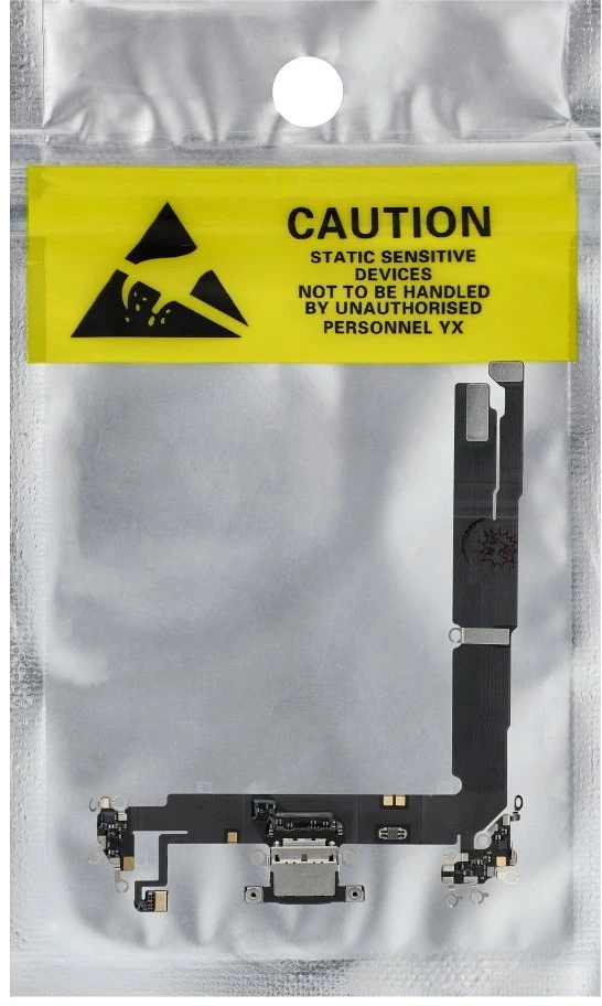 OEM įkrovimo lankstus USB įkroviklis IPHONE 16 Plus juodas (ištrauktas)