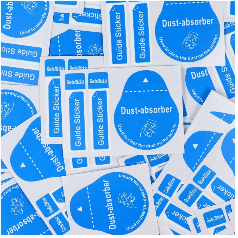 Oem Blue Star Dulkių šalinimo lipdukai - rinkinys 100 vnt