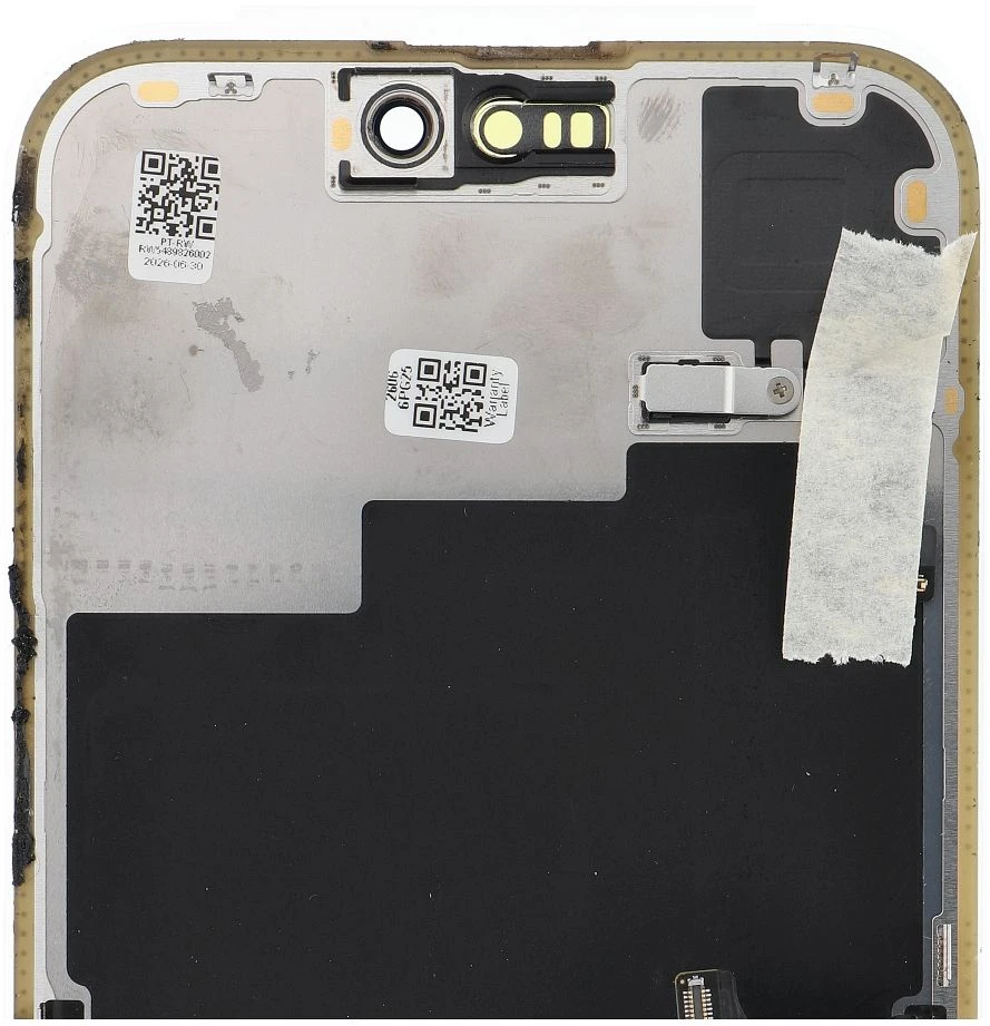 Oem FixCell LCD Ekranas for IPHONE 15 PRO MAX Super Retina XDR + sensor flex (refurbished)