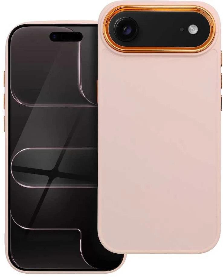 OEM dėklas, skirtas „iPhone 17 AIR Frame“, miltelinės rožinės spalvos