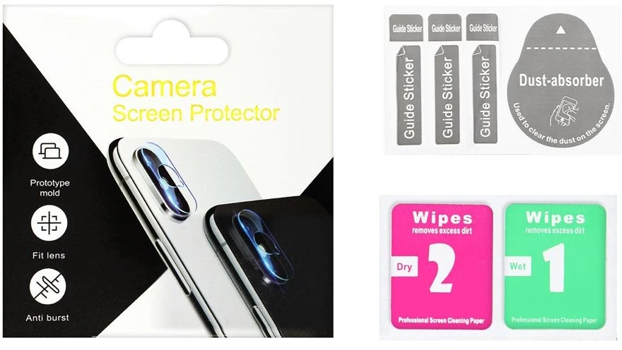 Oem Grūdintas stiklas fotoaparato objektyvui – skirtas APP iPho 15 Pro Max