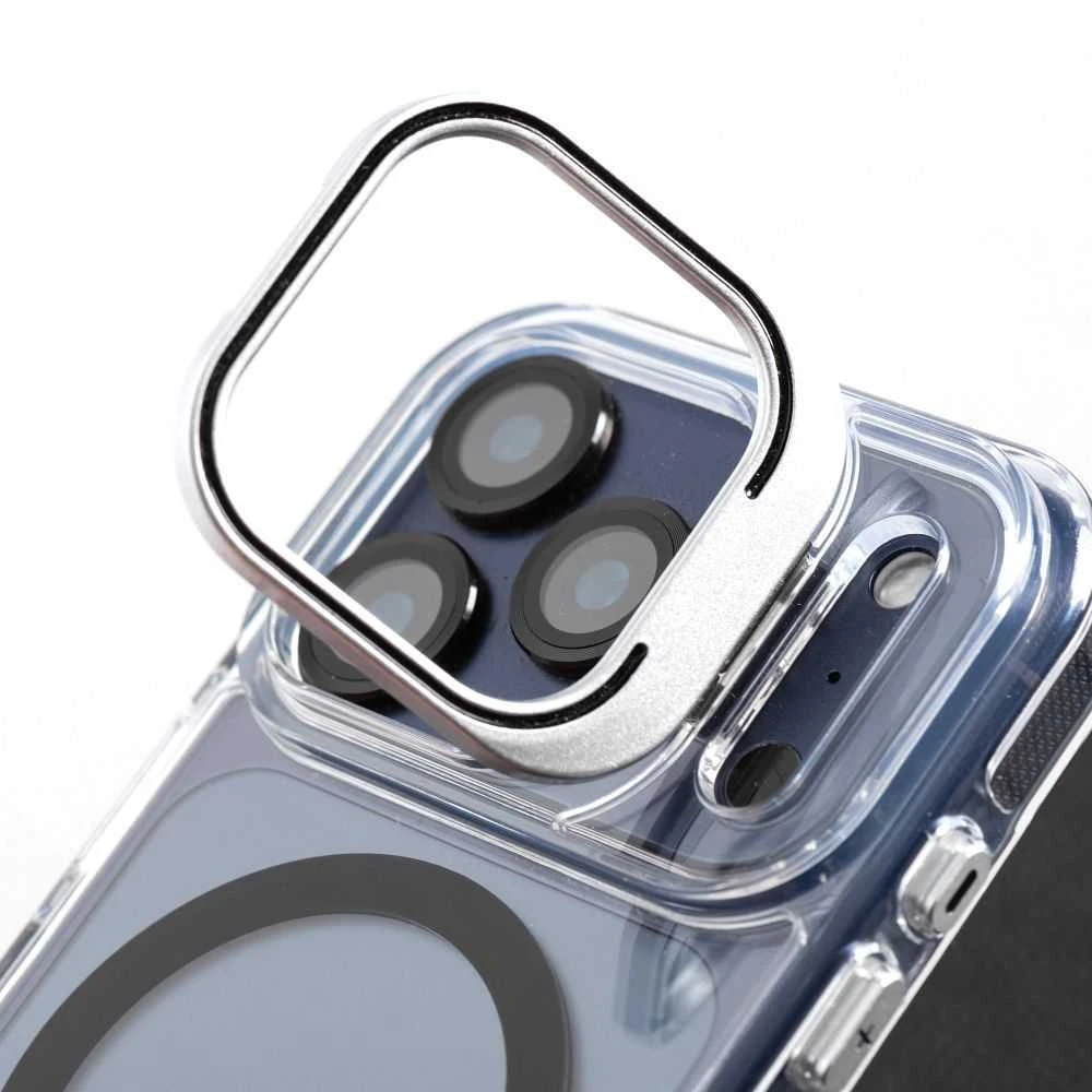 „Oem“ dėklas, skirtas „iPhone 15“ objektyvo „Mag“ dangteliui, suderinamas su „MagSafe“ baltais