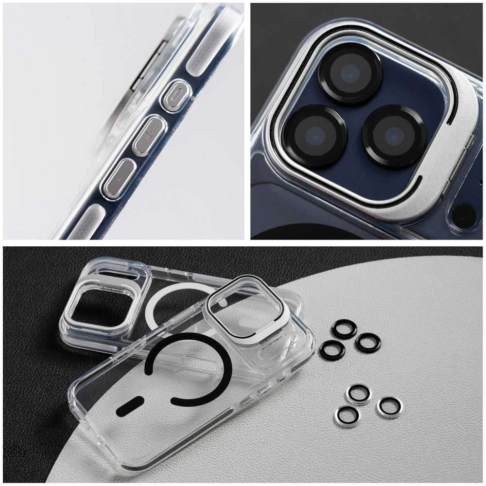 „Oem“ dėklas, skirtas „iPhone 14“ objektyvo dangteliui, suderinamas su „MagSafe“ juodas