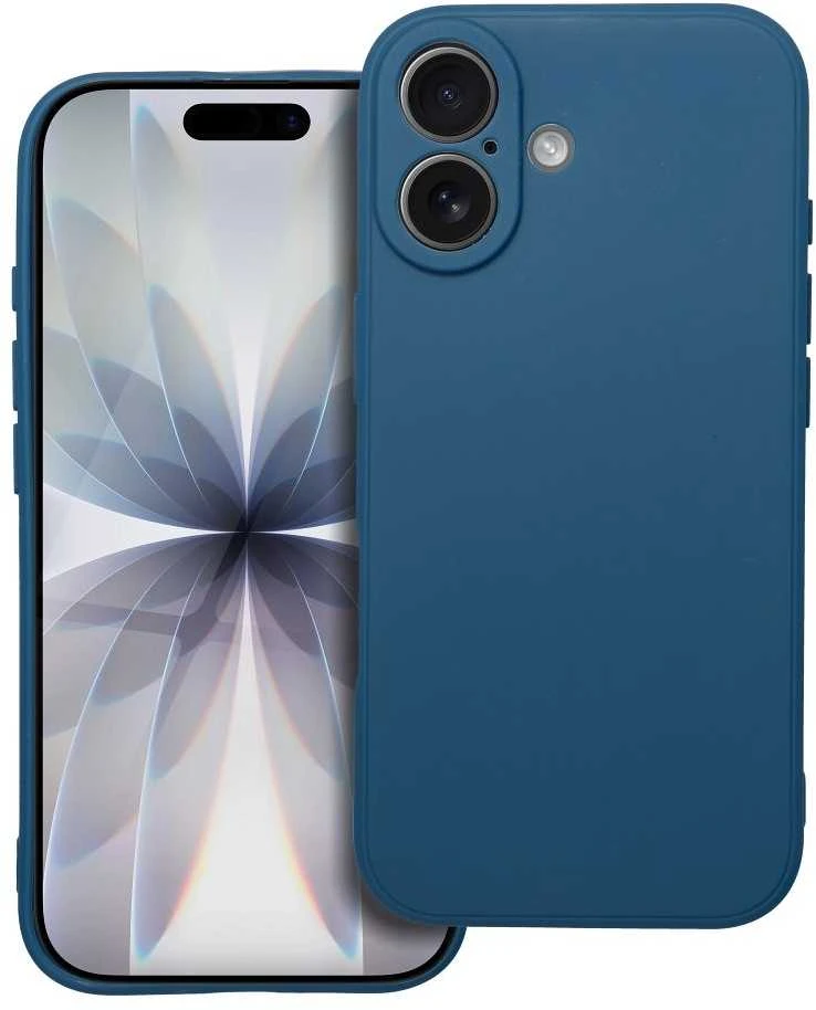 OEM dėklas, skirtas iPhone 17 matinis mėlynas