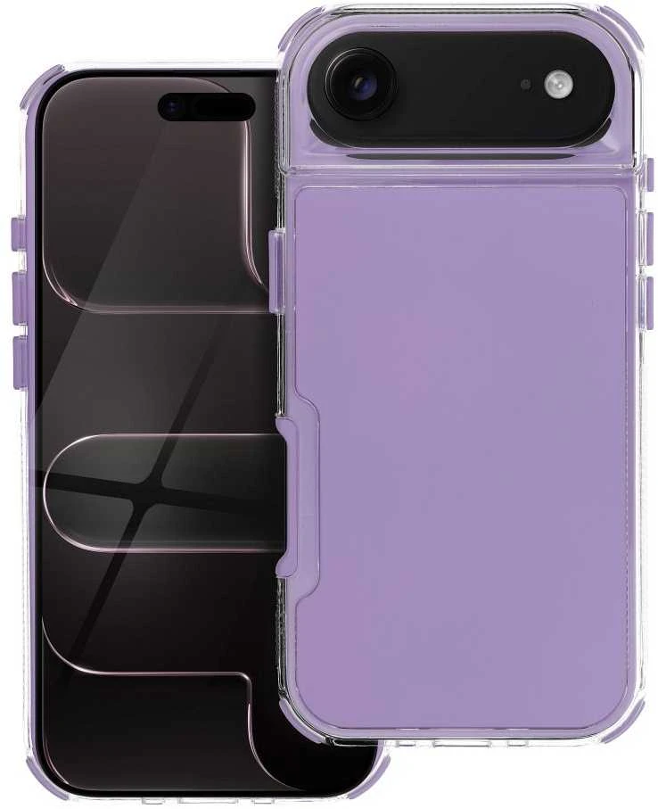 OEM dėklas, skirtas iPhone 17 AIR Matrix šviesiai violetinis