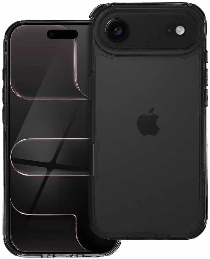 OEM dėklas, skirtas iPhone 17 AIR Matrix Clear juodas