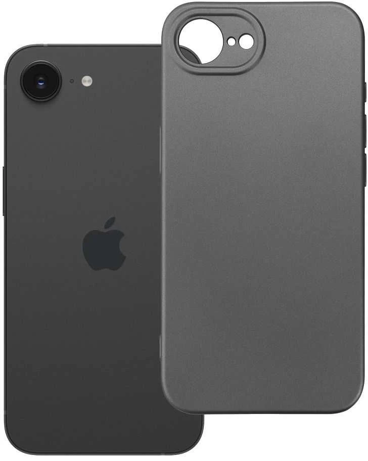 Oem Originalus dėklas, skirtas iPhone 16e (SE 4 2025) / 17e, metalinis pilkas