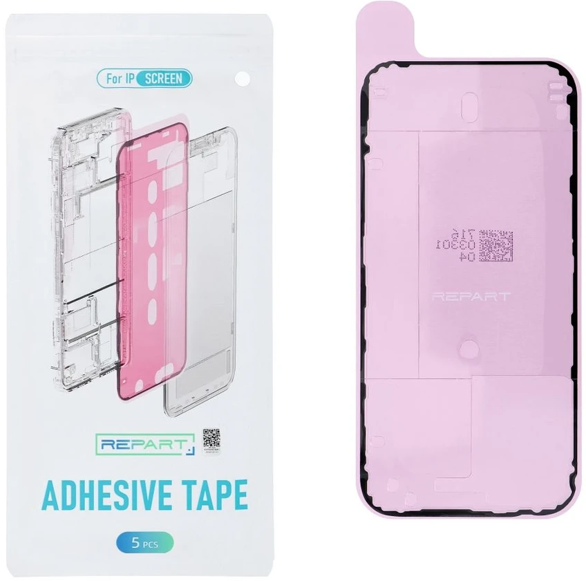 Oem REPART lipni galinė dangtelis, skirta IPHONE 16 (5 vnt. / pakuotė)