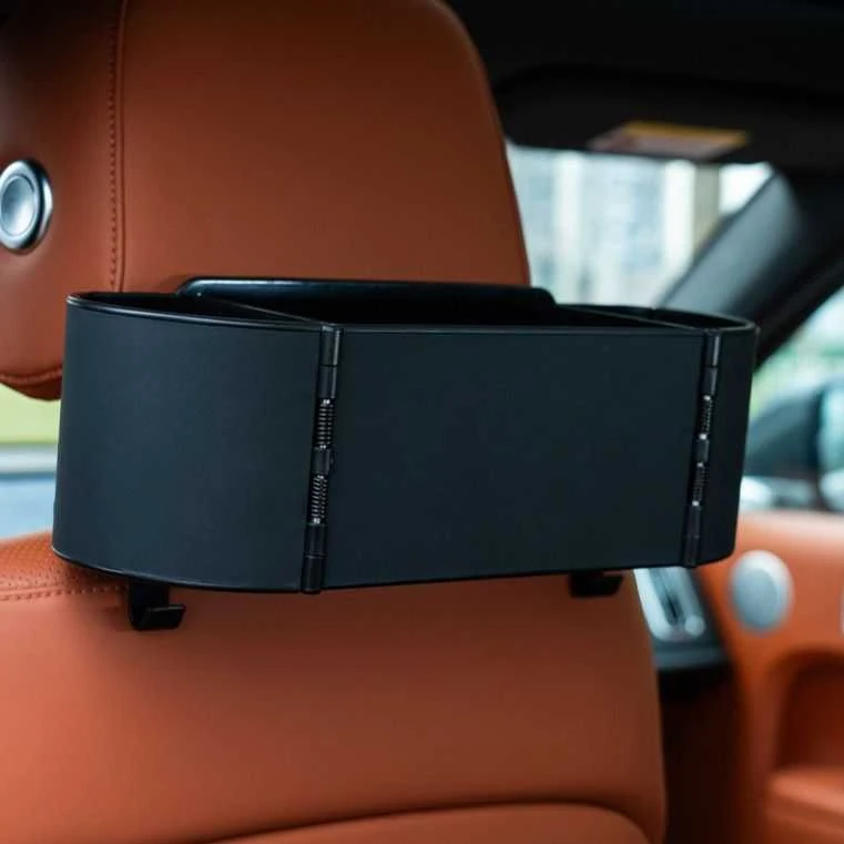 Oem Seat back storage box juodos spalvos