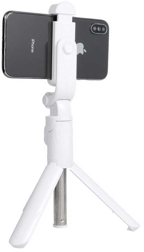 Selfie Stick/Tripod SSTR-12, baltas (Ekspozicinė prekė)