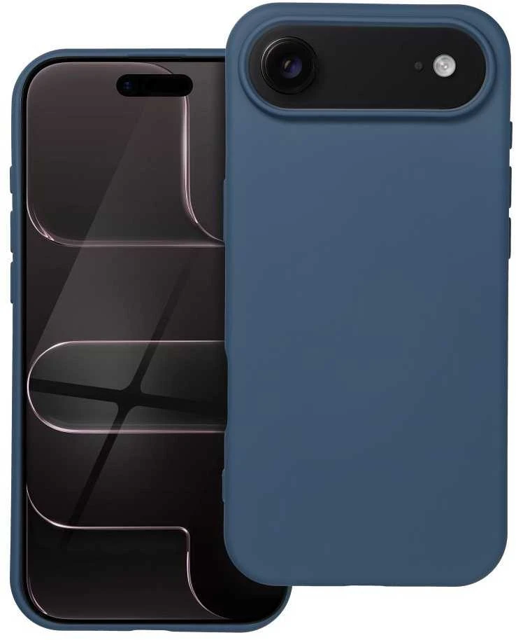 OEM dėklas, skirtas iPhone 17 AIR silikoninis mėlynas