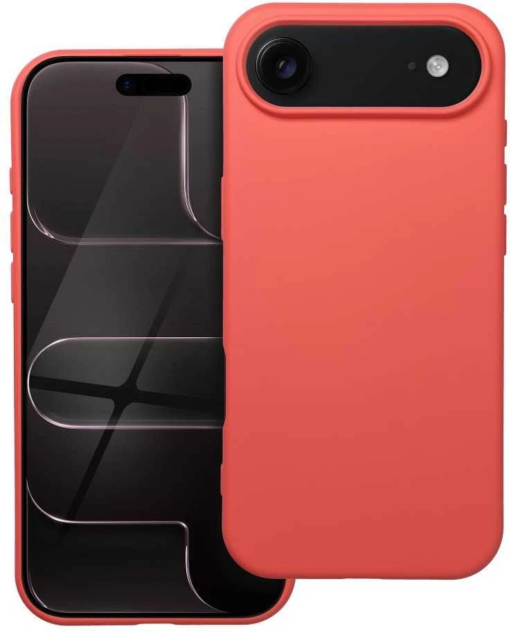 OEM dėklas, skirtas „iPhone 17 AIR“ silikoniniam persikų spalvos