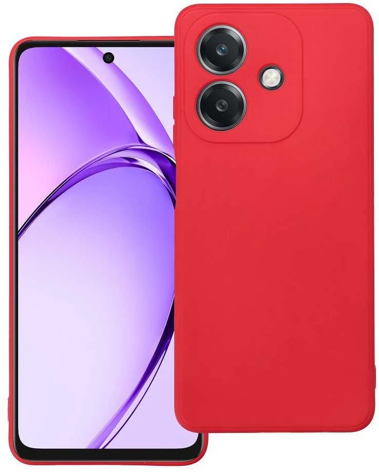 Oem Originalus Oppo A40 dėklas, minkštas, raudonas