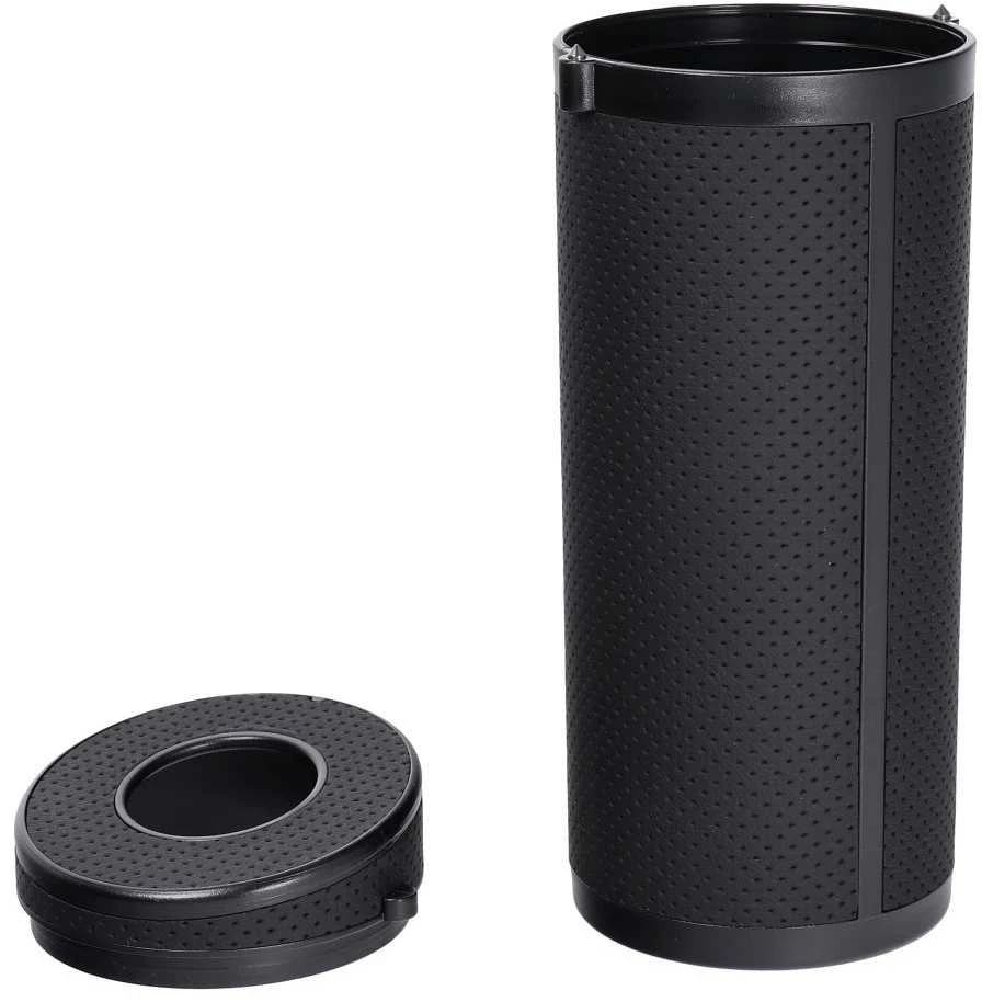 Oem Tube-shaped tissue dispenser juodos spalvos