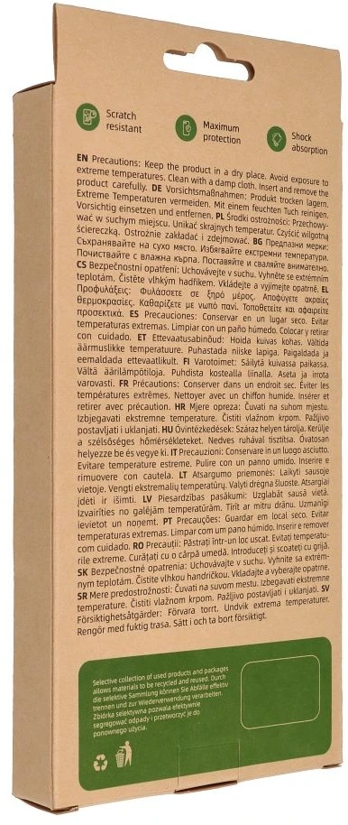 Oem Universali ECO dėžutė su langeliu, 95x180x20mm