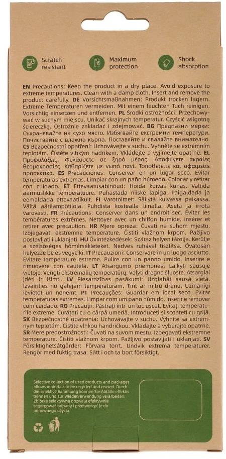 Oem Universali ECO dėžutė su langeliu, 95x180x20mm