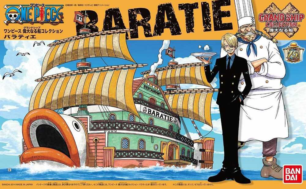 Bandai ONE PIECE GRAND SHIP COLLECTION BARATIE