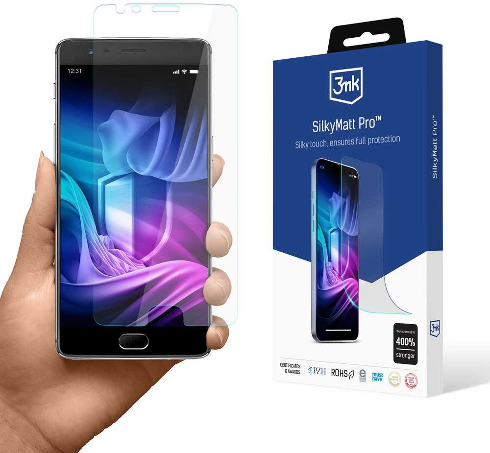 3Mk Protection OnePlus 3T - 3mk Silky Matt Pro