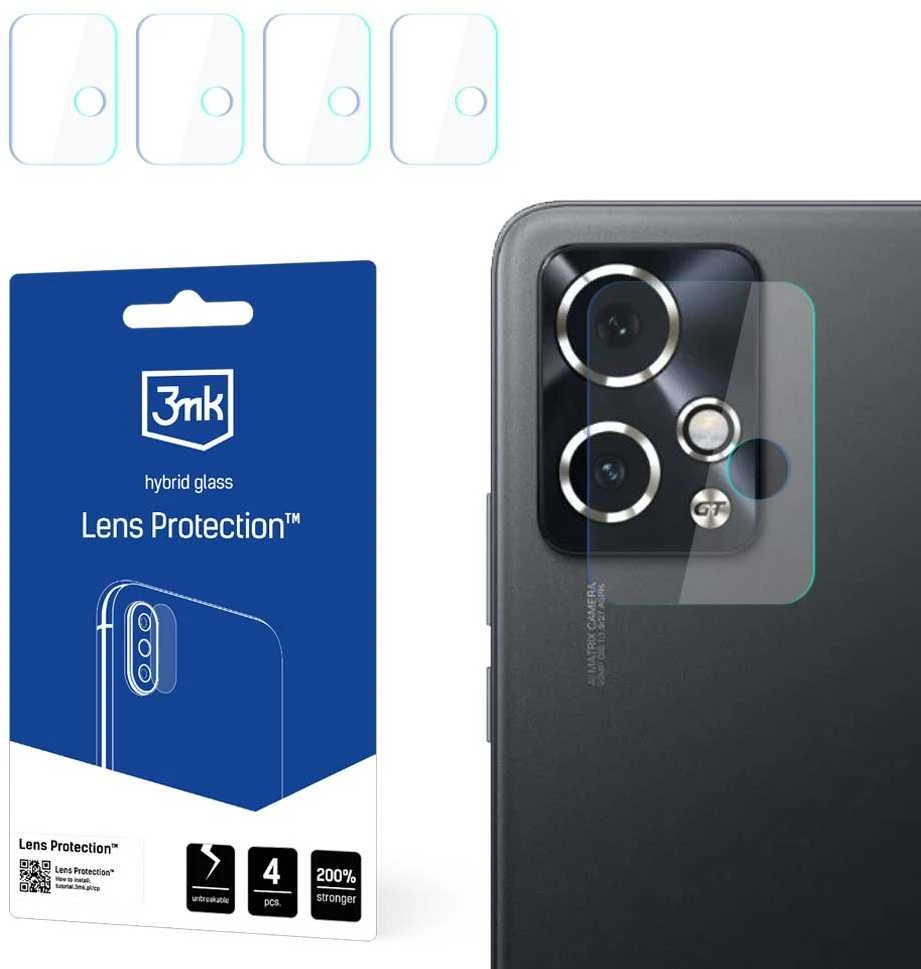 3MK objektyvo apsauga OnePlus Ace 3 kameros objektyvo apsauga 4 vnt.